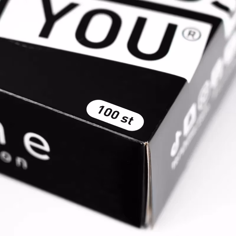 NITRILHANDSKAR SVARTA - 100 PACK