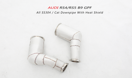 AUDI RS4 B9 DOWNPIPES MED RACE KATALYSATOR