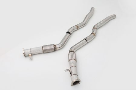 AUDI RS4 B9 FRONT PIPE MED VÄRMESKYDD