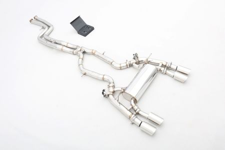 BMW M2 G87 CATBACK AVGASRÖR MED SPJÄLL ROSTFRITT