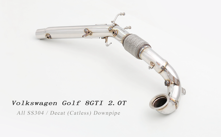 GOLF GTI MK 8 CATLESS DOWNPIPE