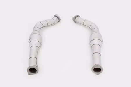 DODGE RAM TRX 6.2 DOWNPIPES WITH HEAT PROTECTION