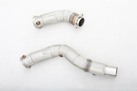 BMW M3/M4 F80 CATLESS DOWNPIPES MED VÄRMESKYDD