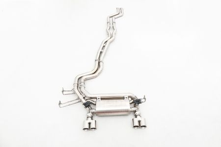 BMW M3 E46 CATBACK TITAN AVGASRÖR MED SPJÄLL