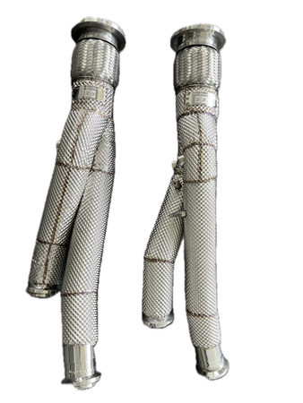 LAMBORGHINI AVENTADOR LP700-4 CATLESS DOWNPIPES