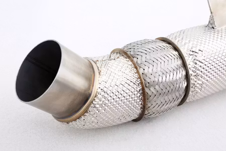 TOYOTA SUPRA A90-91 DOWNPIPE MED VÄRMESKYDD