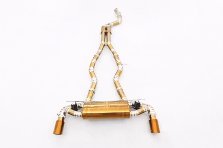 TOYOTA SUPRA A90 TITANIUM CATBACK EXHAUST PIPE