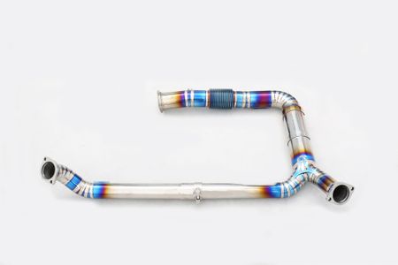 PORSCHE 718 CATLESS DOWNPIPE TITAN
