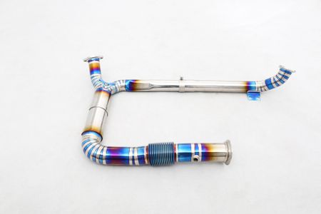 PORSCHE 718 CATLESS DOWNPIPE TITAN