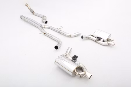 MERCEDES GT50 AMG CATBACK EXHAUST PIPE WITH DAMPER STAINLESS