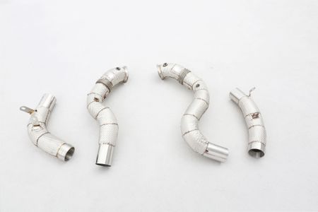 MERCEDES E63 AMG W213 DOWNPIPE UTAN KATALYSATOR + VÄRMESKYDD