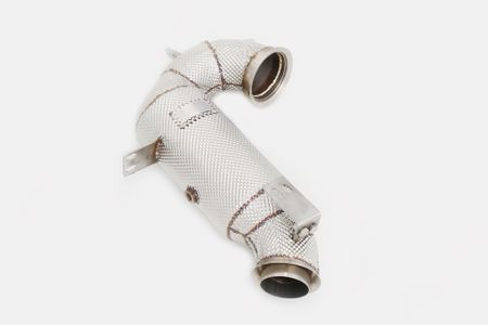 MERCEDES GLE53 AMG DOWNPIPE MED RACEKATALYSATOR + VÄRMESKYDD