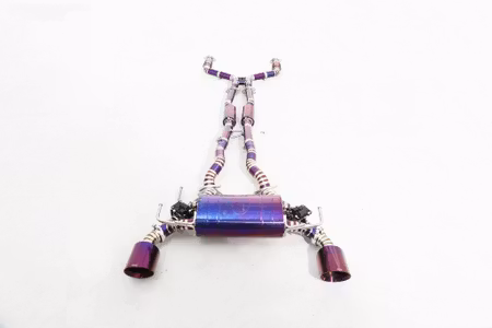 NISSAN 370Z CATBACK EXHAUST PIPE WITH DAMPER TITANIUM