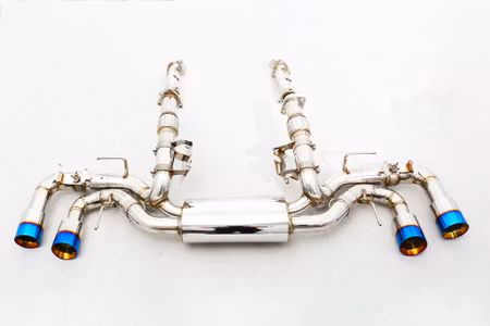 CHEVROLET CORVETTE C8 CATBACK EXHAUST PIPE WITH DAMPER STAINLESS