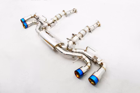CHEVROLET CORVETTE C8 CATBACK EXHAUST PIPE WITH DAMPER STAINLESS