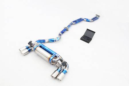 BMW 1M CATBACK EXHAUST PIPE WITH DAMPER TITANIUM