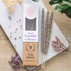 Rökelsepinnar | Lavendel & Olibanum (Frankincense)