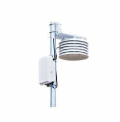 Trådlös temperatur / luftfuktighetsstation, solcellsdriven (6382OV)