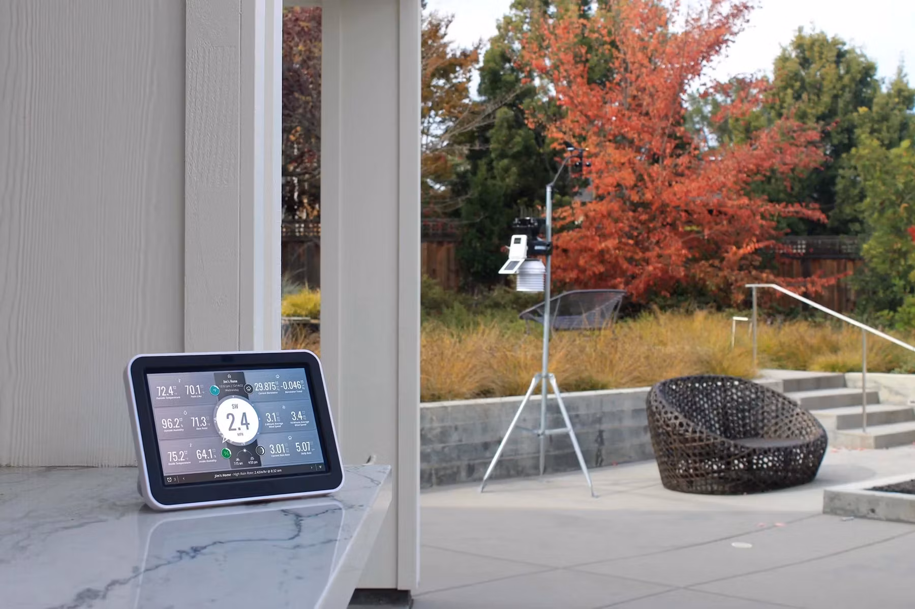 Weatherlink konsol färgdisplay med WiFi (6313EU)