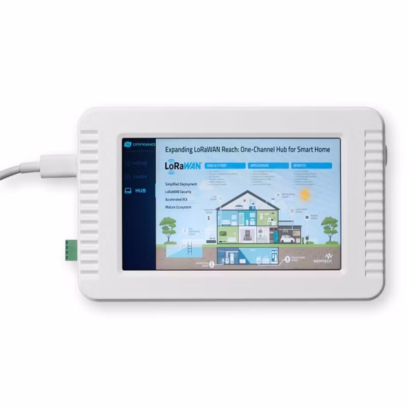 Dragino LTS5 LoRaWAN HMI Touchskärm