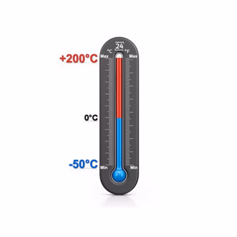 Temperaturgivare PT 100 6X50 mm, max 200°C, 5 meter