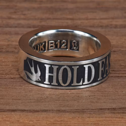 HOLD FAST ring