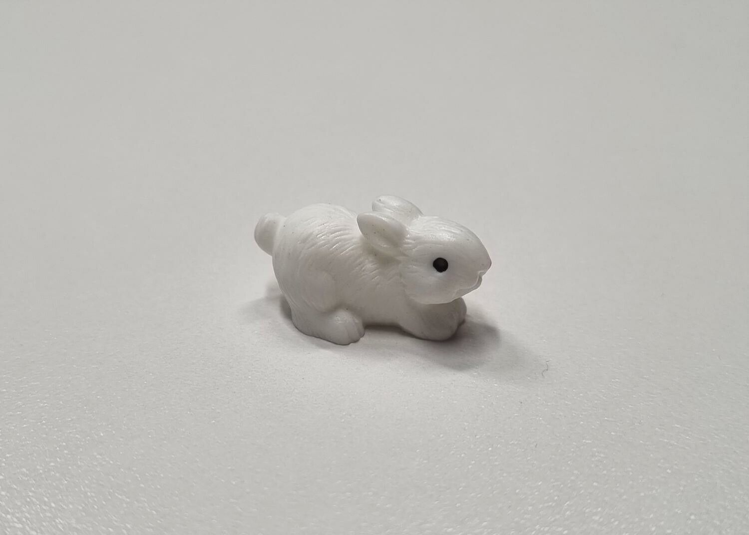 Söt liten kanin, miniatyr (1,7 cm lång)