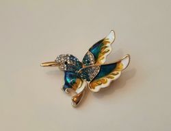 1 st detaljrik brosch hänge - Kolibri