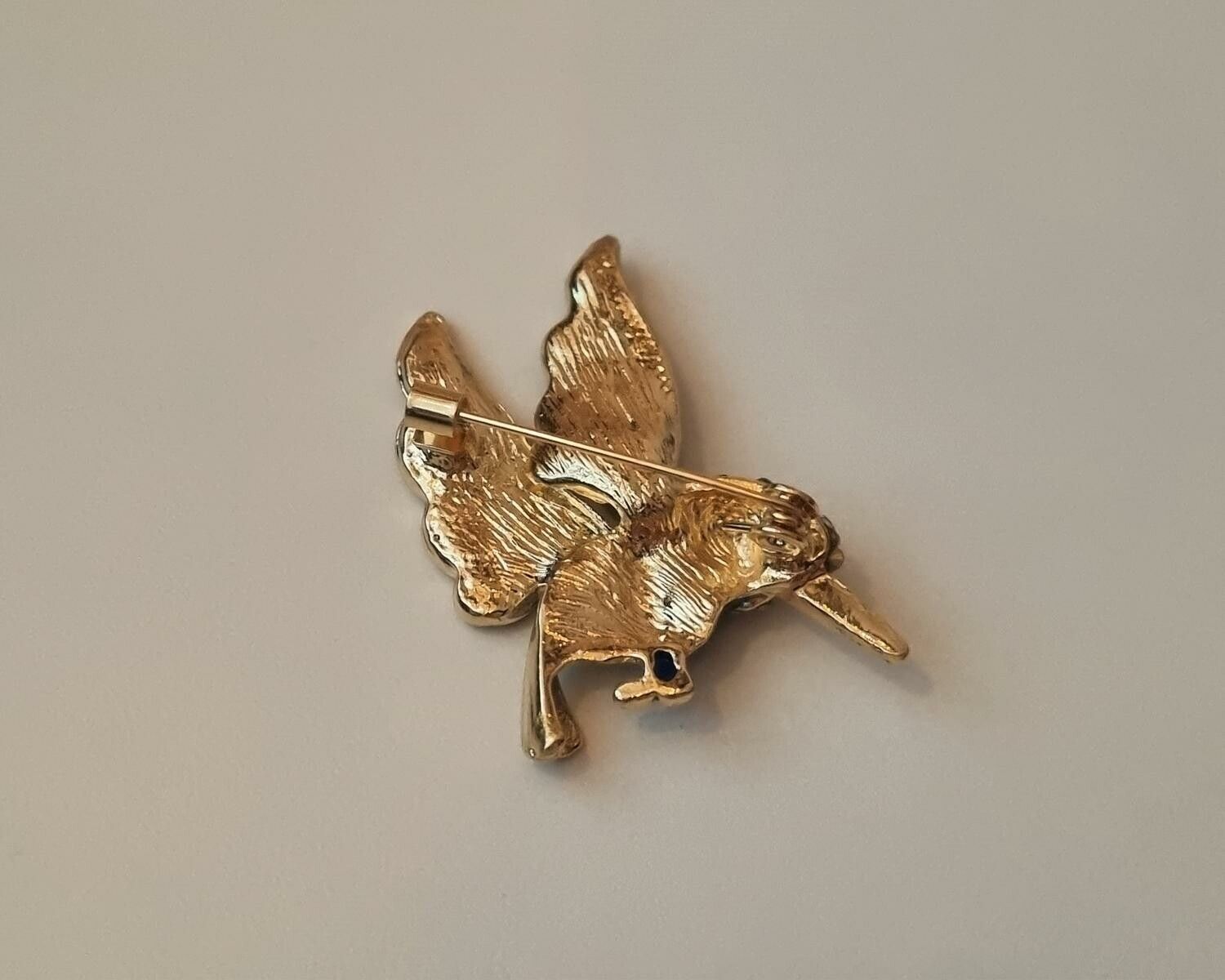 1 st detaljrik brosch hänge - Kolibri