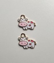 Miniatyr Charms Berlocker Kossor (2 st, variant 2)
