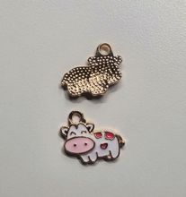 Miniatyr Charms Berlocker Kossor (2 st, variant 2)
