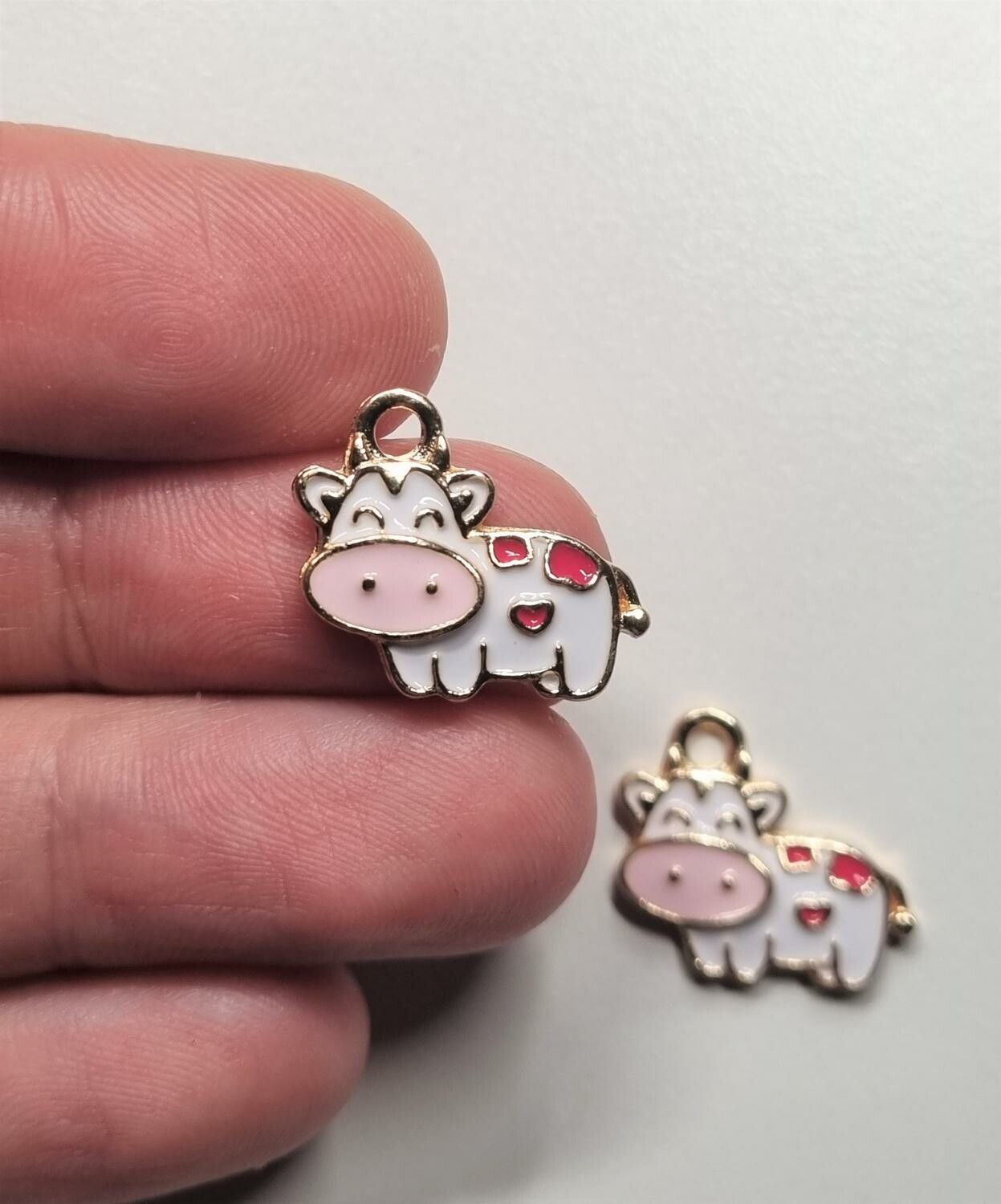 Miniatyr Charms Berlocker Kossor (2 st, variant 2)