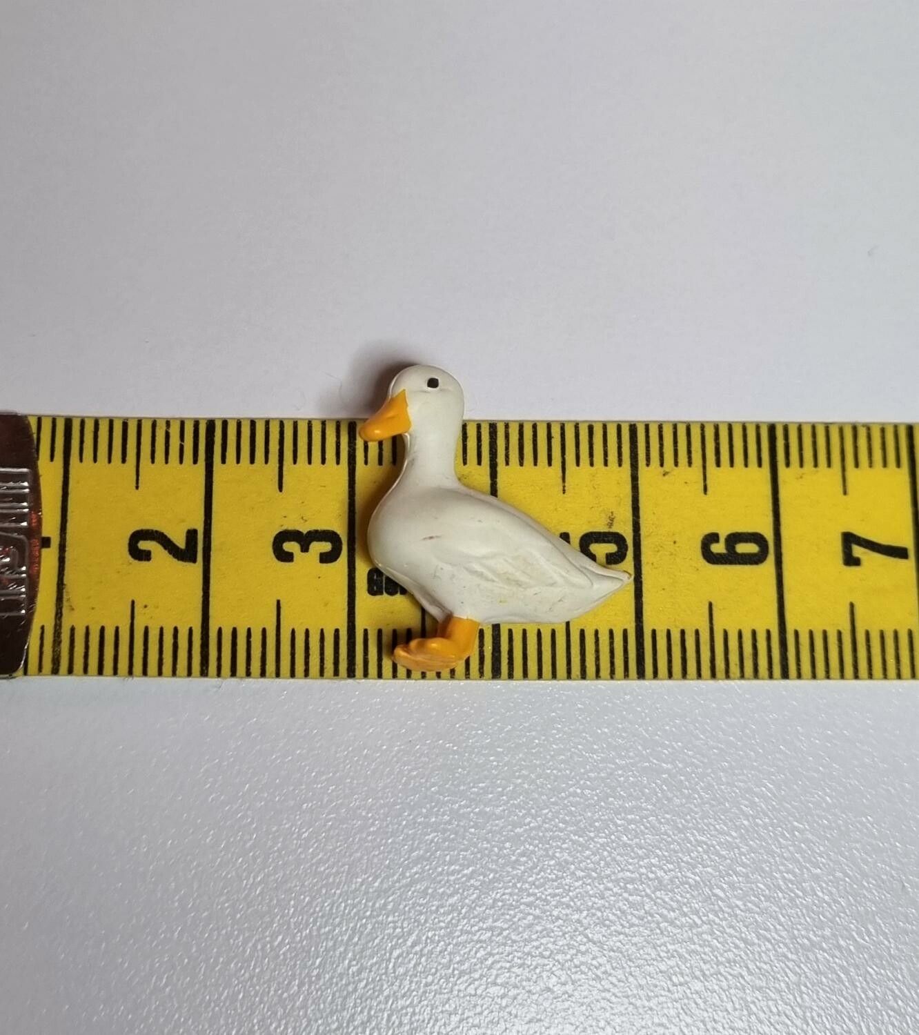Kylskåpsmagnet Anka, miniatyr, minidjur med magnet