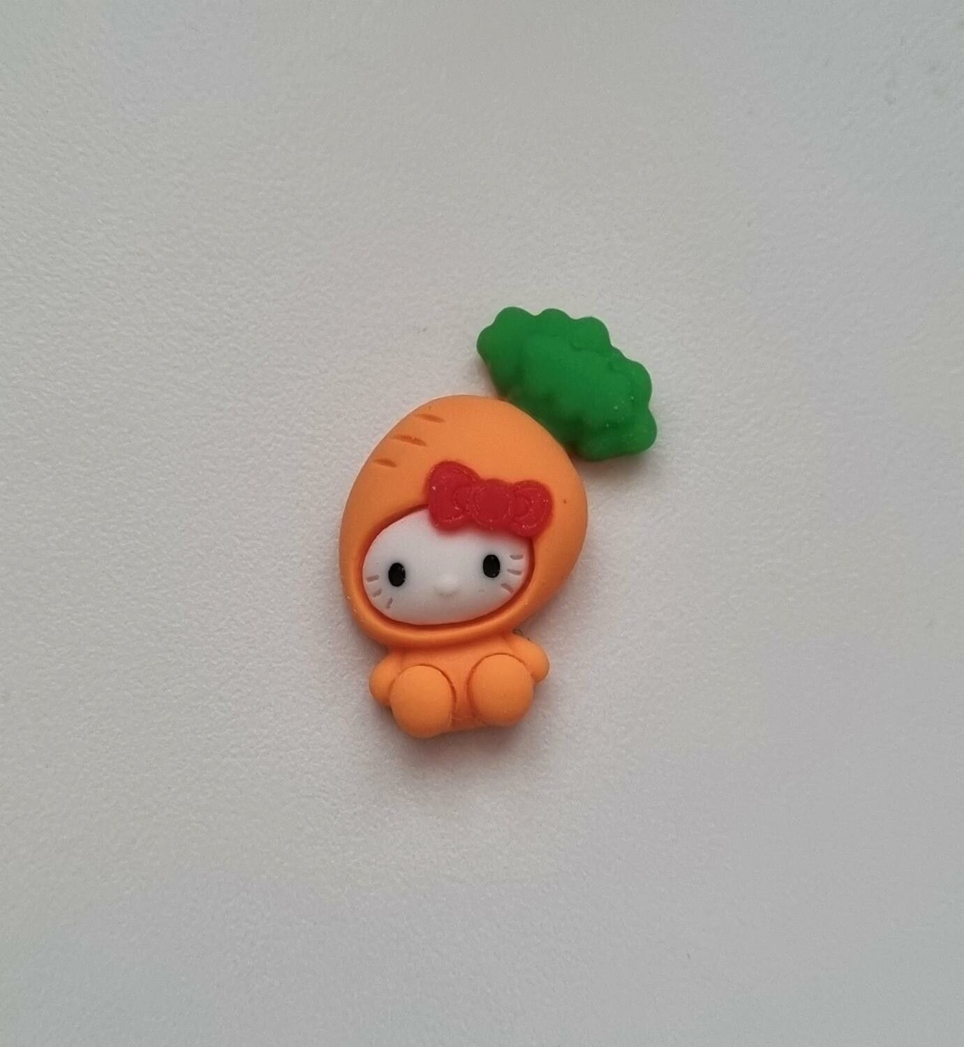 1 st Kawaii figur, flatback för dekoration, scrapbooking mm