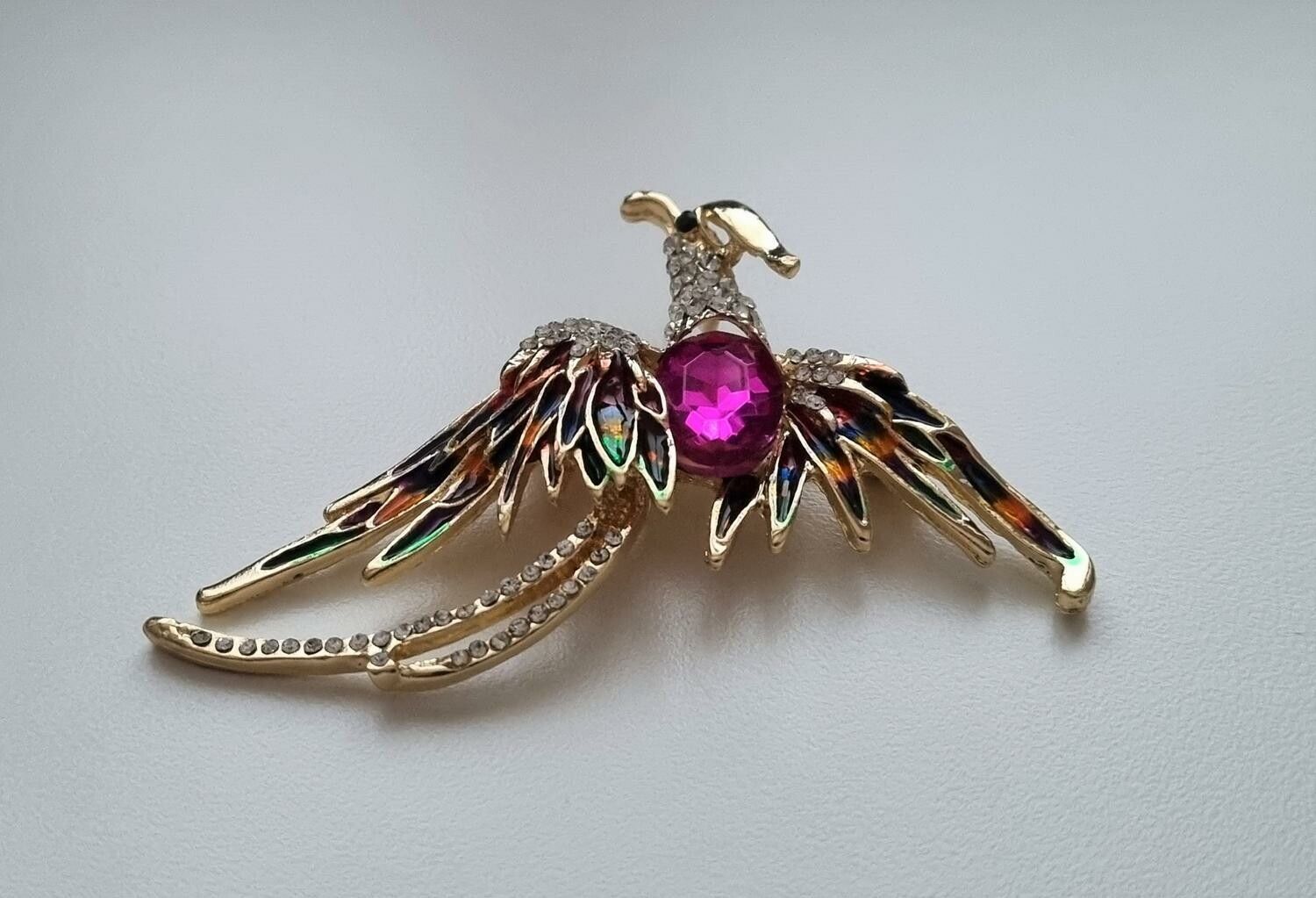 Brosch, Phoenix fågel (variant 1) - Mix