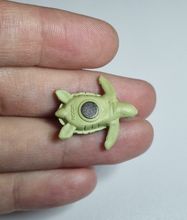 Kylskåpsmagnet Sköldpadda, miniatyr, minidjur med magnet