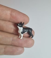 Kylskåpsmagnet Hund, miniatyr, minidjur med magnet