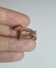 Kylskåpsmagnet Tax, miniatyr, minidjur med magnet