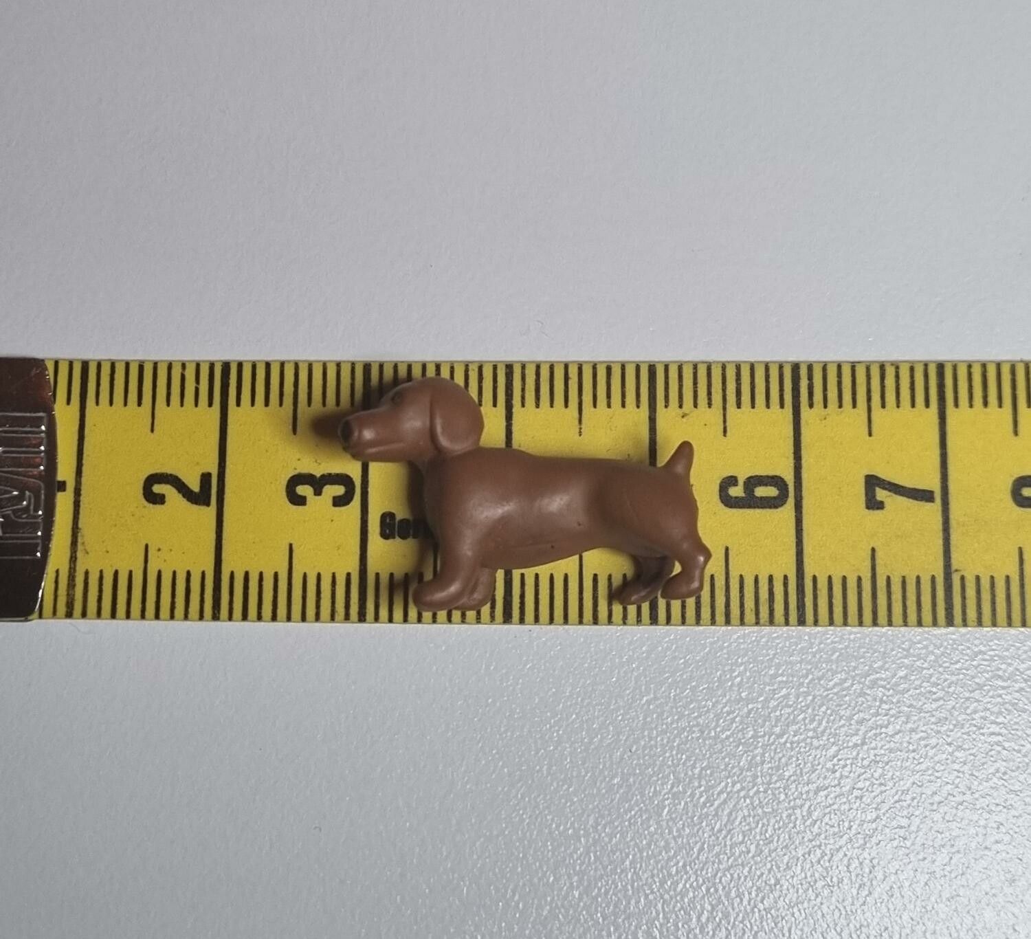 Kylskåpsmagnet Tax, miniatyr, minidjur med magnet