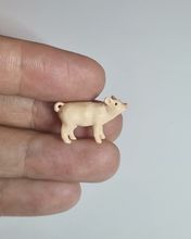 Kylskåpsmagnet Gris, miniatyr, minidjur med magnet