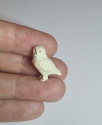 Kylskåpsmagnet Uggla, miniatyr, minidjur med magnet