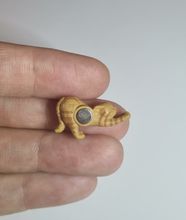 Kylskåpsmagnet Katt, miniatyr, minidjur med magnet