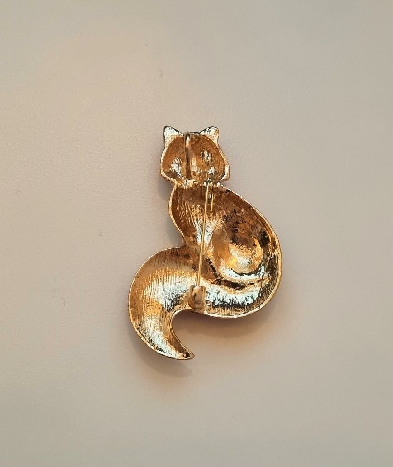 1 st detaljrik brosch hänge - Räv (röd)