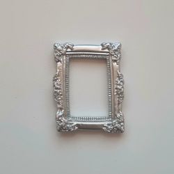 Miniatyr tavelram, ram - till dockhus, tittskåp med mera (variant 5)