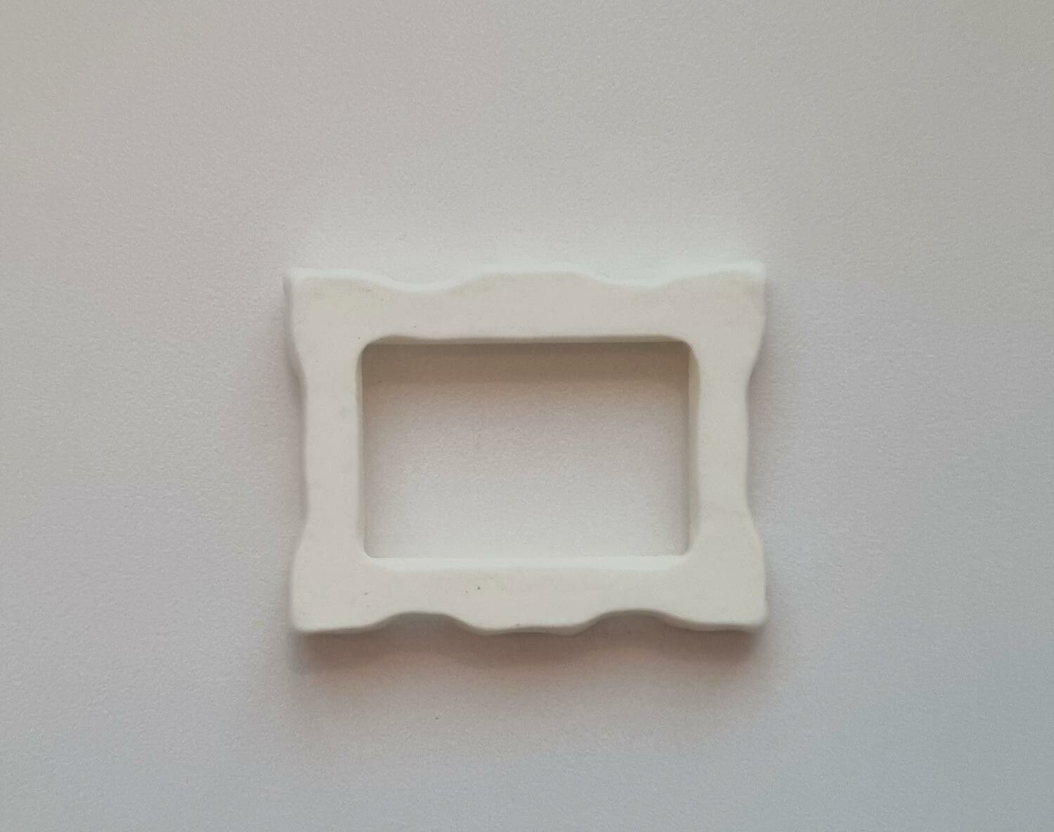 Miniatyr tavelram, ram - till dockhus, tittskåp med mera (variant 4)