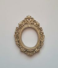 Miniatyr tavelram, ram - till dockhus, tittskåp med mera (variant 3)