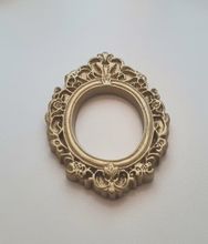 Miniatyr tavelram, ram - till dockhus, tittskåp med mera (variant 3)