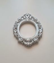 Miniatyr tavelram, ram - till dockhus, tittskåp med mera (variant 2)