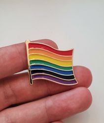 Pins, HBTQ - Flagga