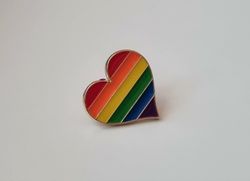 Pins, HBTQ - Hjärta (variant 2)